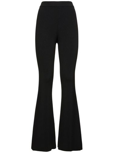 Pantalon Évasé En Maille Technique - STELLA MCCARTNEY - Modalova