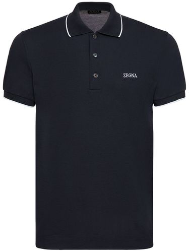 Polo À Manches Courtes - ZEGNA - Modalova