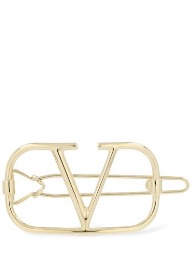 Barrette À Cheveux V Logo - VALENTINO GARAVANI - Modalova