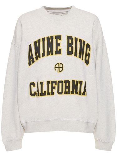 Sweat-shirt En Coton Jaci California - ANINE BING - Modalova