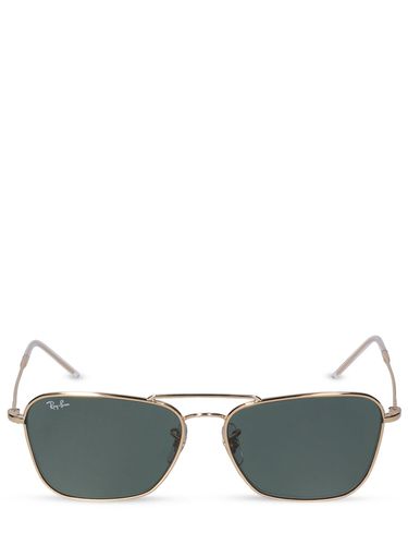 Lunettes De Soleil En Métal Caravan Reverse - RAY-BAN - Modalova