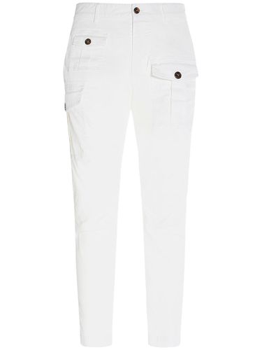 Pantalon Sexy Cargo En Coton Stretch - DSQUARED2 - Modalova