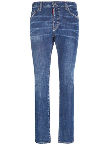 Jean Cool Guy En Denim De Coton Stretch - DSQUARED2 - Modalova