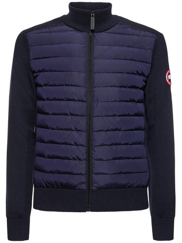 Doudoune En Maille De Laine Hybridge - CANADA GOOSE - Modalova