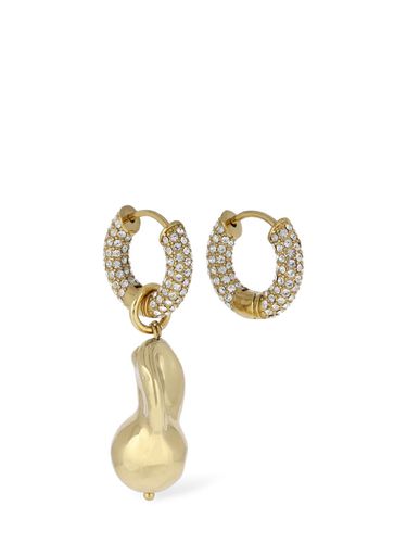 Boucles D’oreilles Dépareillées Avec Cristaux - TIMELESS PEARLY - Modalova