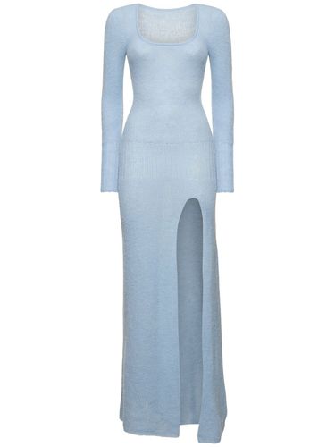 Robe Longue En Mohair Mélangé La Robe Dao - JACQUEMUS - Modalova