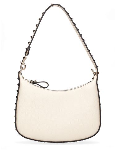 Sac Porté Épaule Hobo Mini En Cuir Rockstud - VALENTINO GARAVANI - Modalova