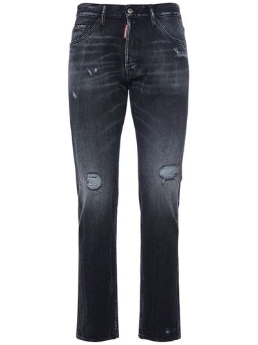 Jean En Denim De Coton Cool Guy Fit - DSQUARED2 - Modalova