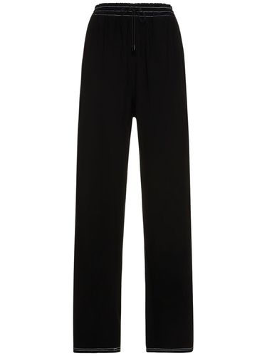 Pantalon En Jersey De Viscose Fluide - MARINE SERRE - Modalova