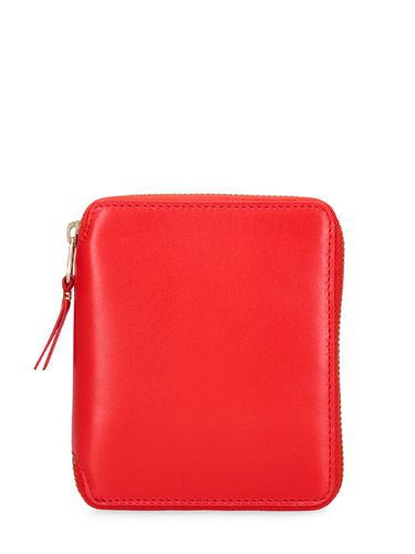 Portefeuille Zippé En Cuir - COMME DES GARÇONS WALLET - Modalova