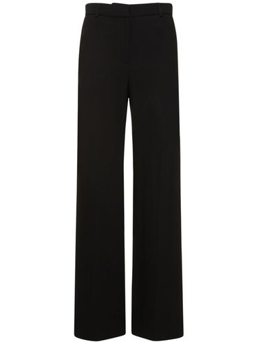 Pantalon Droit Relaxed En Viscose Mélangée - TOTEME - Modalova