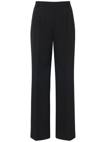 Pantalon Ample En Laine Vierge - DOLCE & GABBANA - Modalova