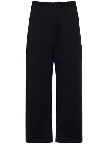 Pantalon Ample En Gabardine De Coton - DOLCE & GABBANA - Modalova