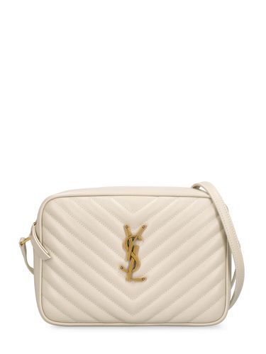 Sac Moyen En Cuir Lou - SAINT LAURENT - Modalova