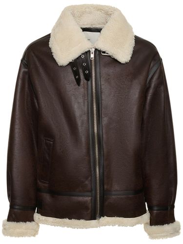 Veste Loose Unisexe En Shearling - DUNST - Modalova