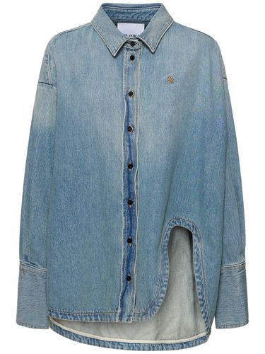 Lvr Exclusive - Chemise Oversize En Denim Diana - THE ATTICO - Modalova