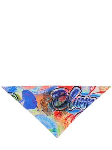 Lvr Exclusive - Bandana Imprimé À Strass - BLUEMARBLE - Modalova