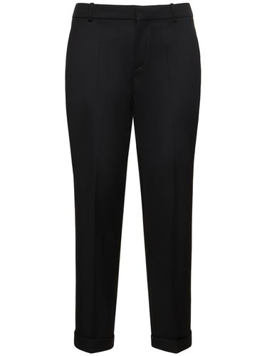 Pantalon Droit Cintré En Laine - BALMAIN - Modalova