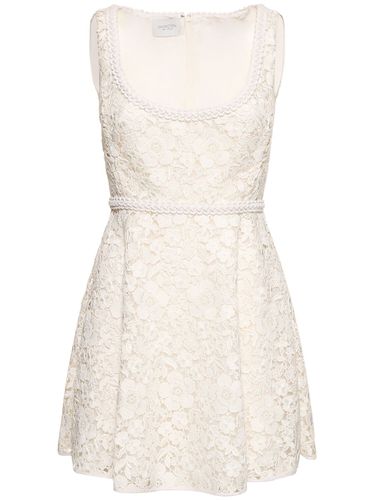 Robe Courte En Macramé De Coton - GIAMBATTISTA VALLI - Modalova