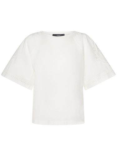 Haut En Jersey De Coton Brodé Livorno - WEEKEND MAX MARA - Modalova