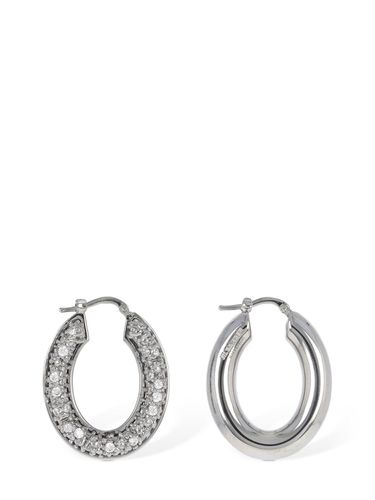 Boucles D'oreilles En Zircon Bc1 Hoop 5 - JIL SANDER - Modalova