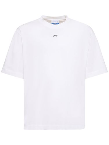 T-shirt En Coton Off Stamp - OFF-WHITE - Modalova