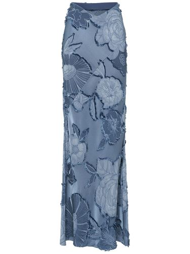 Jupe Longue En Satin Jacquard - ETRO - Modalova