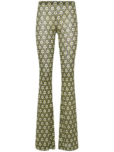 Pantalon Évasé En Viscose Imprimée - ETRO - Modalova