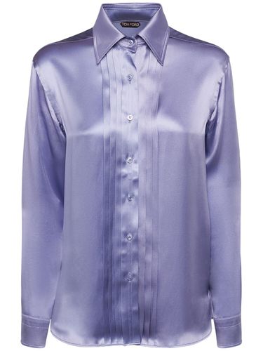 Chemise En Soie Charmeuse Fluide - TOM FORD - Modalova