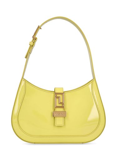 Petit Sac Hobo En Cuir - VERSACE - Modalova