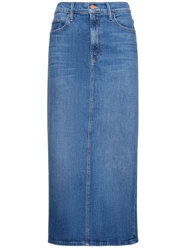 Jupe Crayon Midi En Denim The Pusher - MOTHER - Modalova