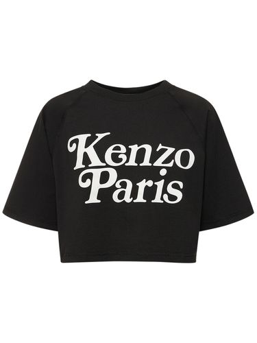 T-shirt Boxy En Coton Kenzo X Verdy - KENZO PARIS - Modalova