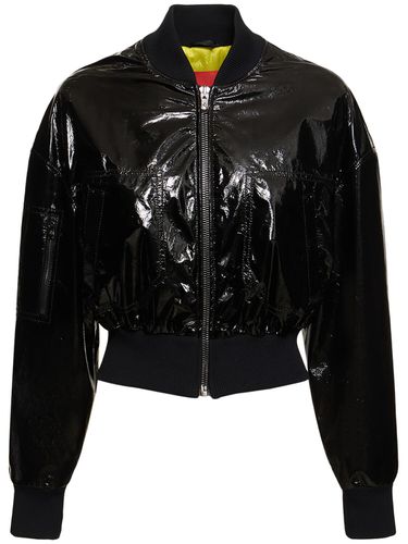 Veste Bomber En Cuir Gros-grain - FERRARI - Modalova