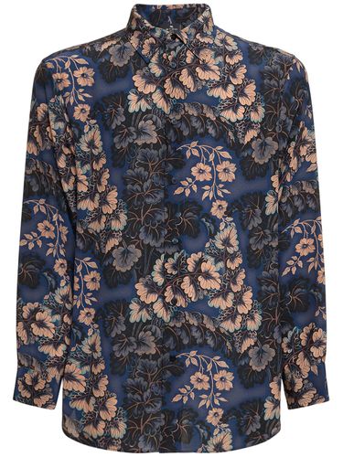 Chemise Manches Longues En Soie Florale - ETRO - Modalova