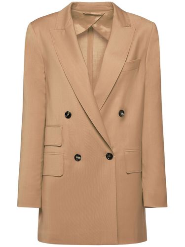 Blazer En Laine À Double Boutonnage Nebbie - MAX MARA - Modalova