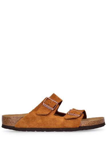 Sandales En Daim Souple Arizona - BIRKENSTOCK - Modalova