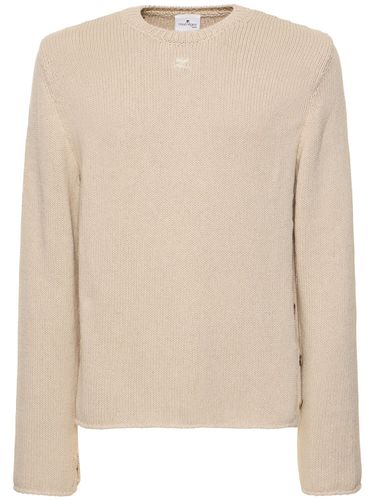 Pull En Maille De Lin Et Coton - COURREGES - Modalova