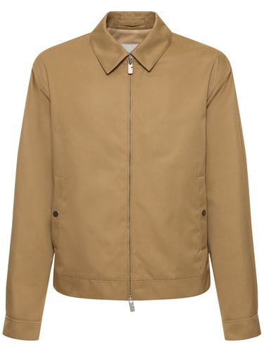 Veste Zippée En Matière Technique Mélangée - BURBERRY - Modalova