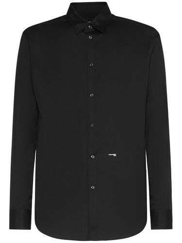 Chemise Dan Relaxed En Coton Ceresio - DSQUARED2 - Modalova