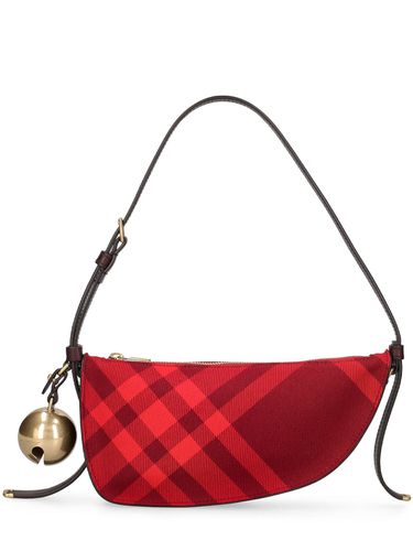 Sac Porté Épaule Mini En Toile Shield Sling - BURBERRY - Modalova