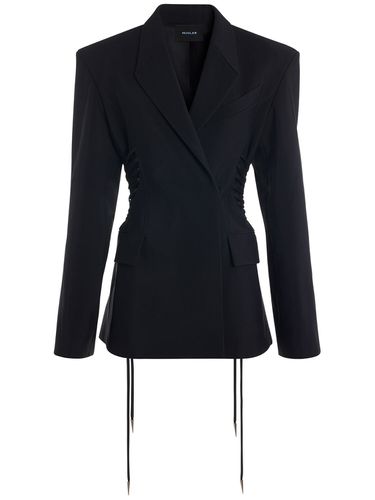 Veste Oversize Cintrée Avec Laçage - MUGLER - Modalova