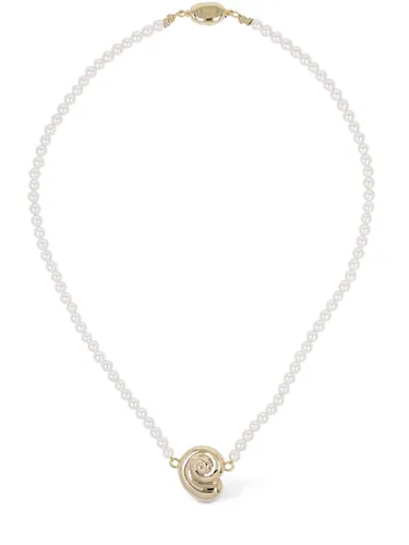 Collier En Perles Avec Coquillage - TIMELESS PEARLY - Modalova