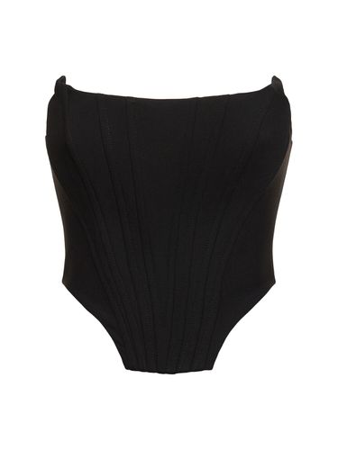 Bustier En Laine Stretch - GIUSEPPE DI MORABITO - Modalova