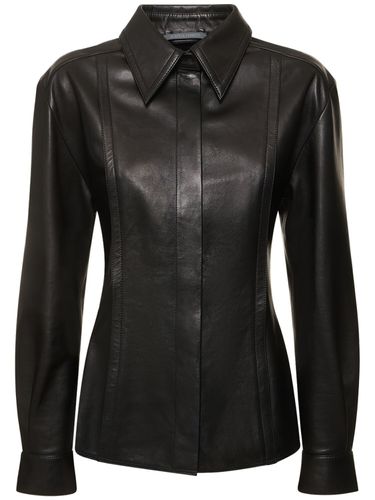 Chemise En Cuir - ALBERTA FERRETTI - Modalova