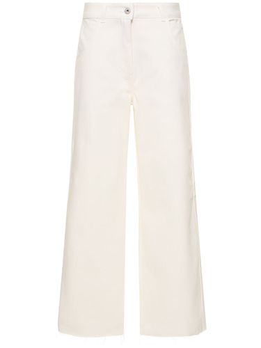 Pantalon Large En Coton The Clarice - INTERIOR - Modalova