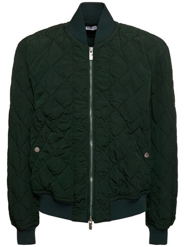 Veste Bomber En Nylon Matelassé - BURBERRY - Modalova