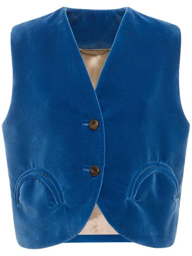 Gilet En Coton Jealousy Sugar Gliss - BLAZÉ MILANO - Modalova