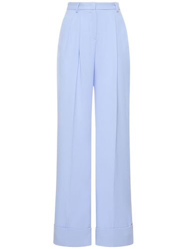 Pantalon Long En Satin Technique Nathalie - THE ANDAMANE - Modalova