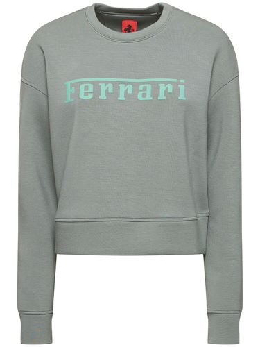 Sweat-shirt En Viscose Mélangée De Scuba - FERRARI - Modalova