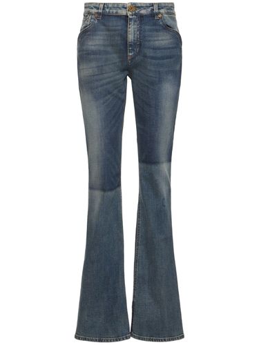 Jean Bootcut En Denim - BALMAIN - Modalova